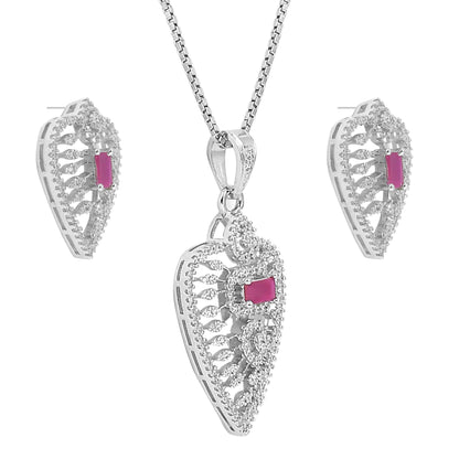 Aryna Eternal Spark Silver Chain Set