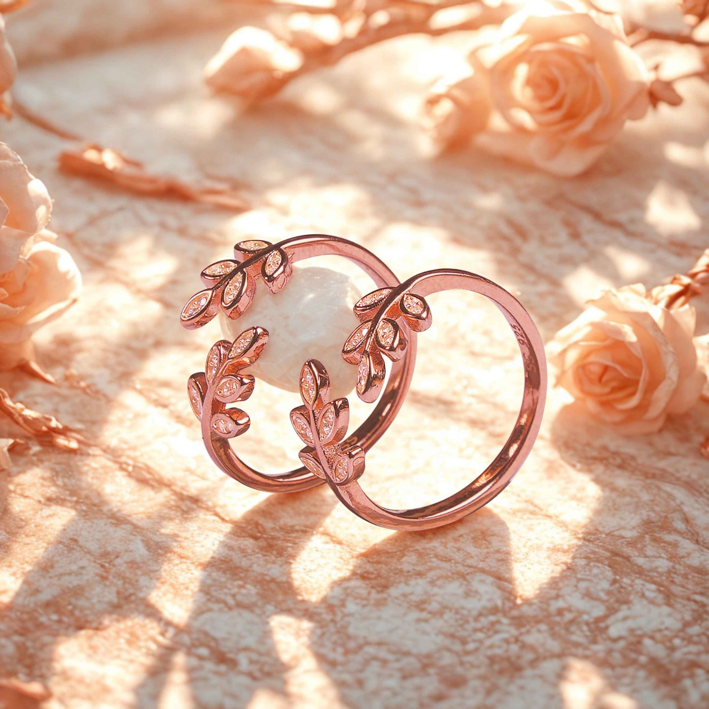 Unique Floral Sterling Silver Toe Rings