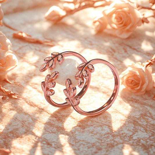 Unique Floral Sterling Silver Toe Rings