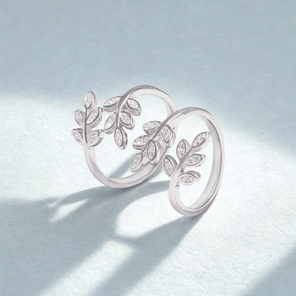 Unique Floral Sterling Silver Toe Rings
