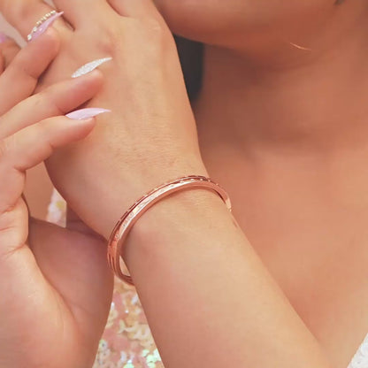 Rose Gold Starlight Silver Bracelet