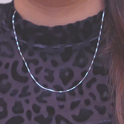The "Whisper" Sterling Silver Chain