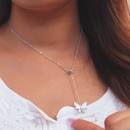 Serpent's Embrace Silver Chain Pendant