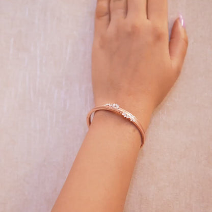 Butterfly Whisper Silver Bracelet