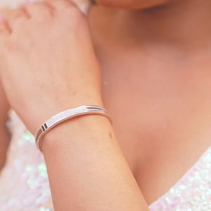 Radiance Sterling Silver Cuff Bracelet