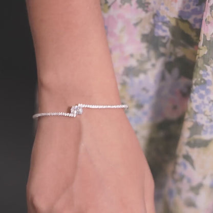 Starlight Connection Silver Bracelet