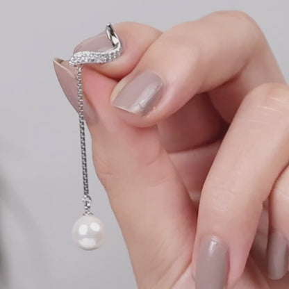 Aryna Pearl Drop Elegance Ear Ring